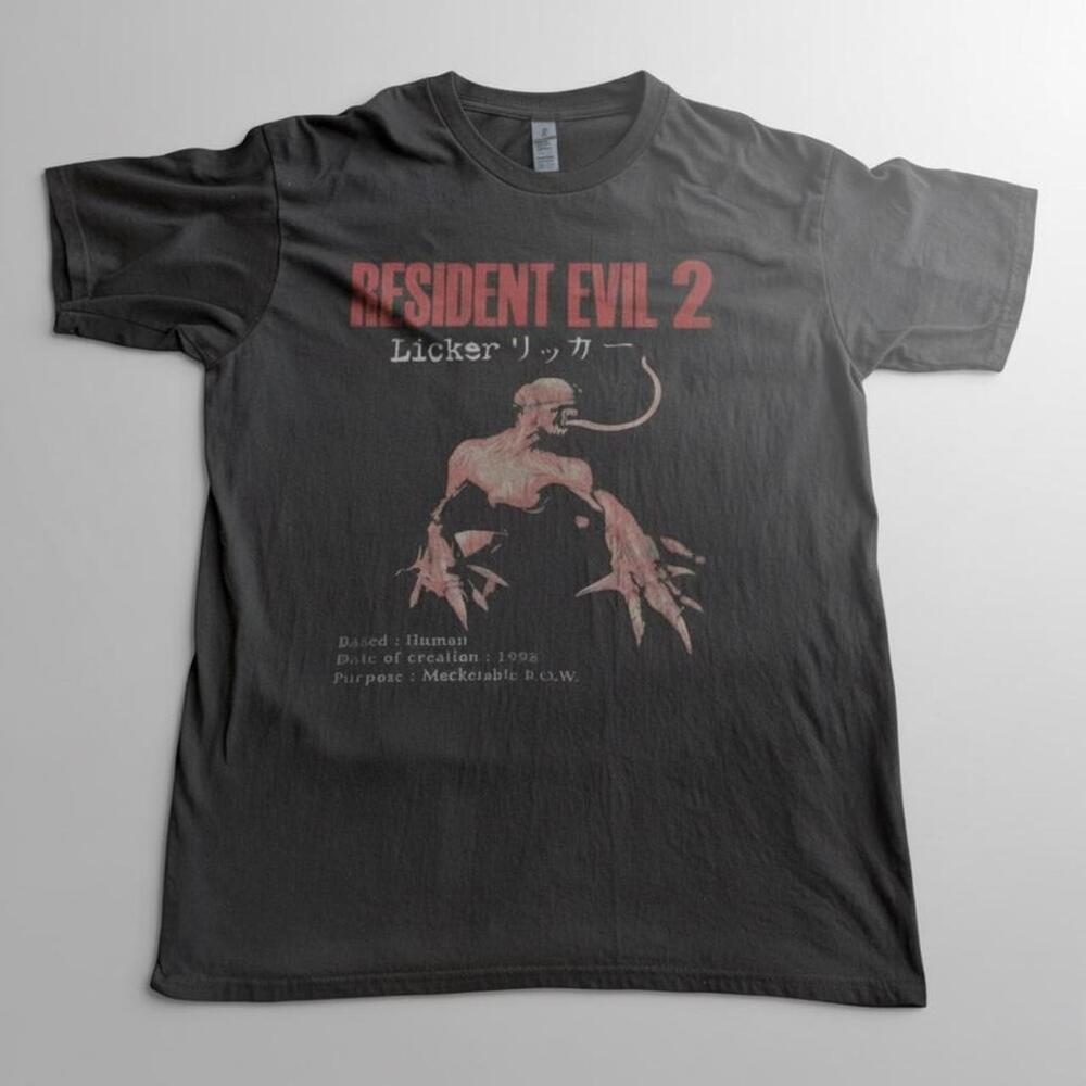 Resident Evil 2 Licker Graphic T Shirt